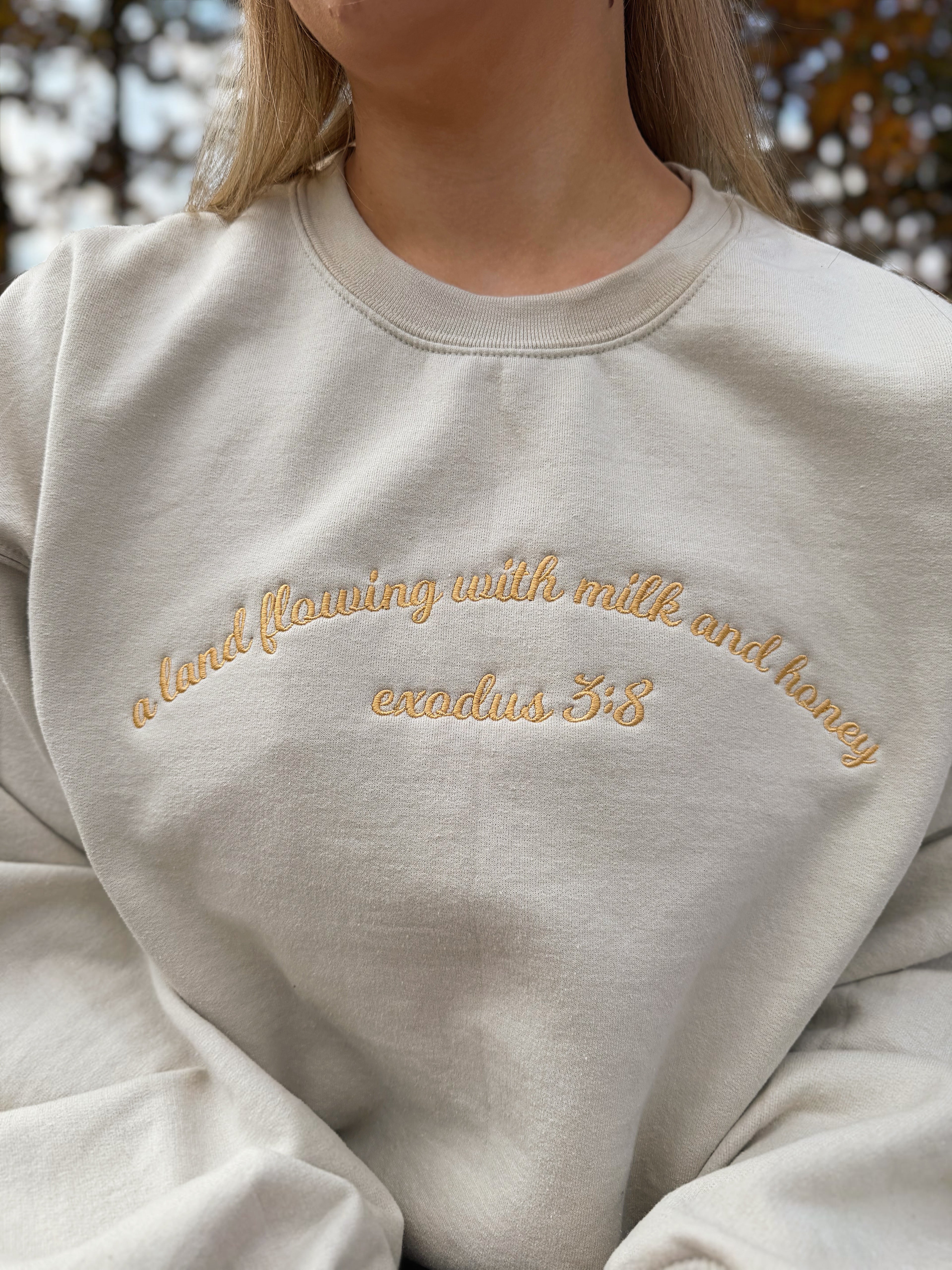 The Land Flowing Crewneck