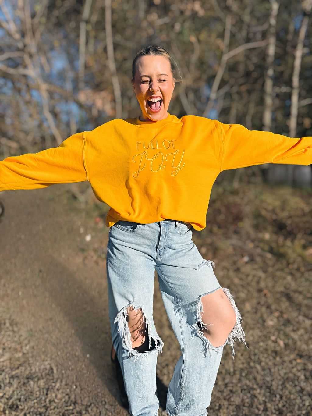 The Full of Joy Crewneck